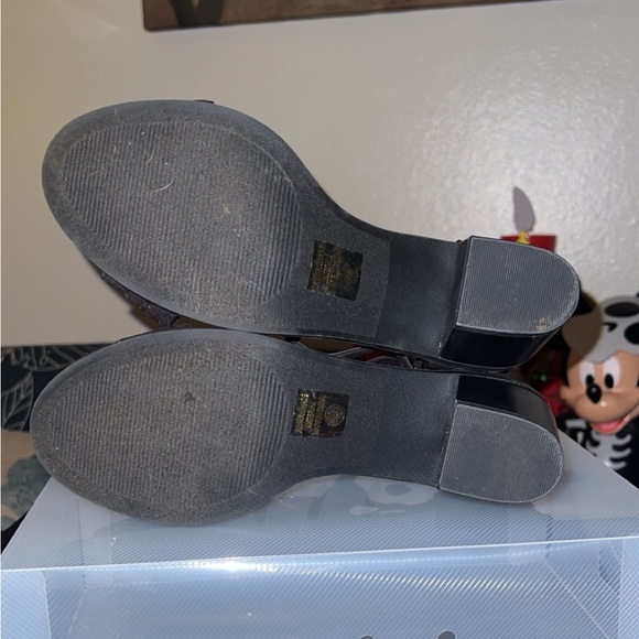 Soda Heels Womens 8.5 Black Zipper - Picture 7 of 8